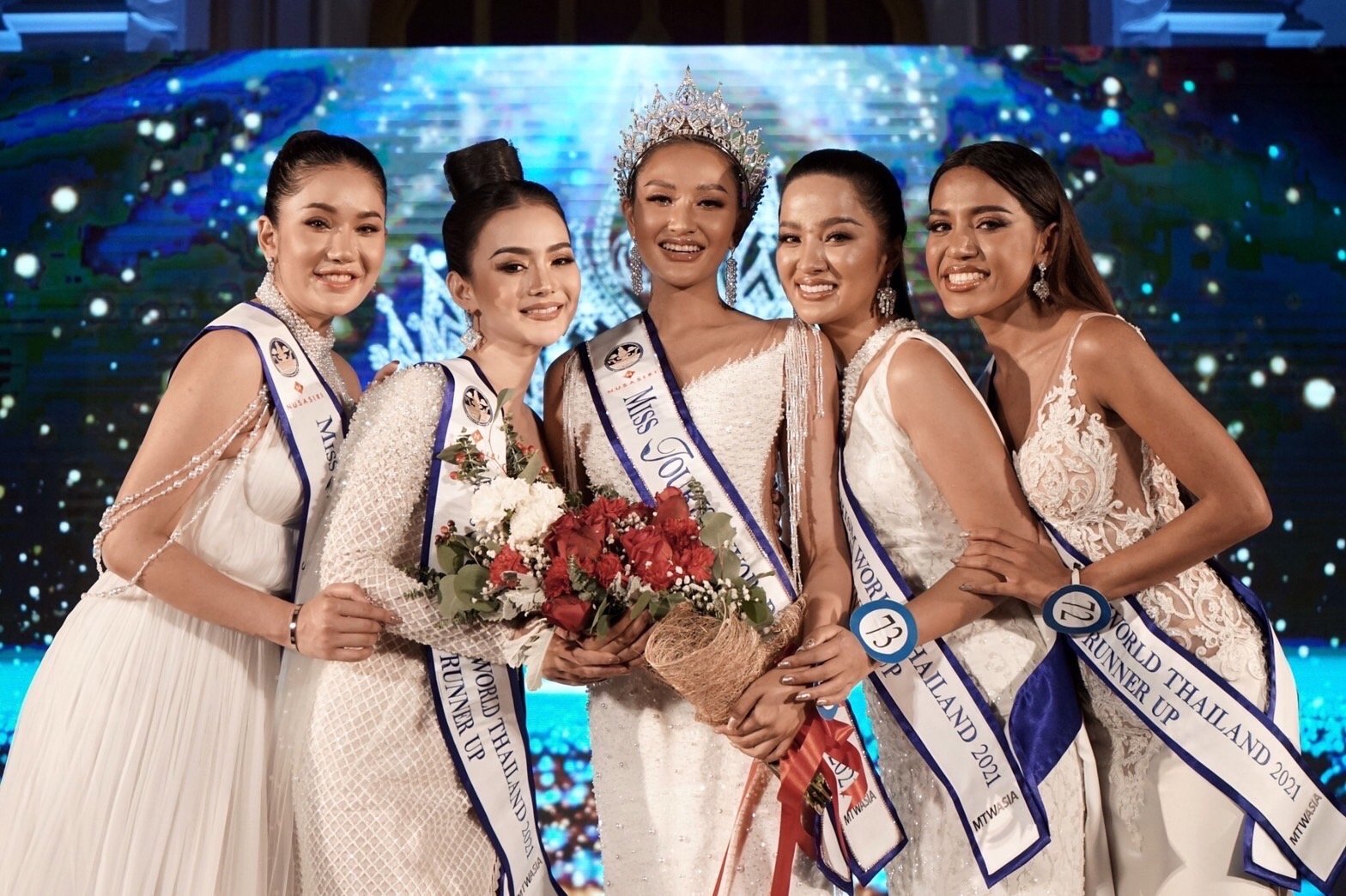 'พัชมน' สาวงามเมืองแม่กลอง คว้า 'Miss Tourism World Thailand 2021'