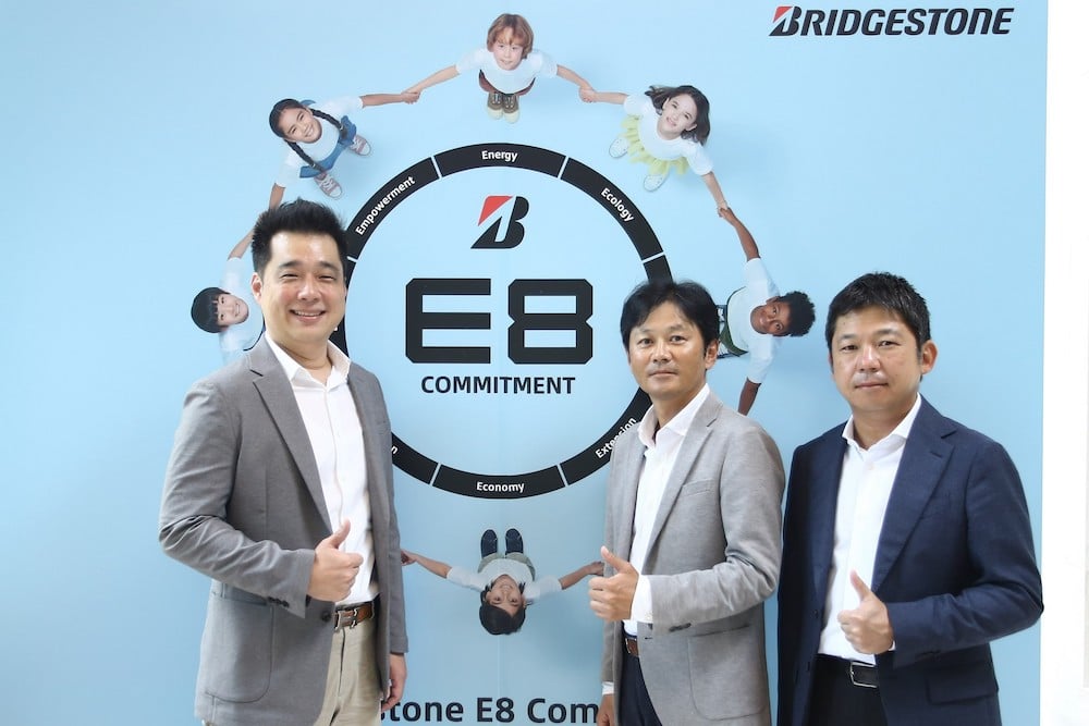 บริดจสโตน ประกาศพร้อมเดินหน้าธุรกิจภายใต้ “Bridgestone E8 Commitment”