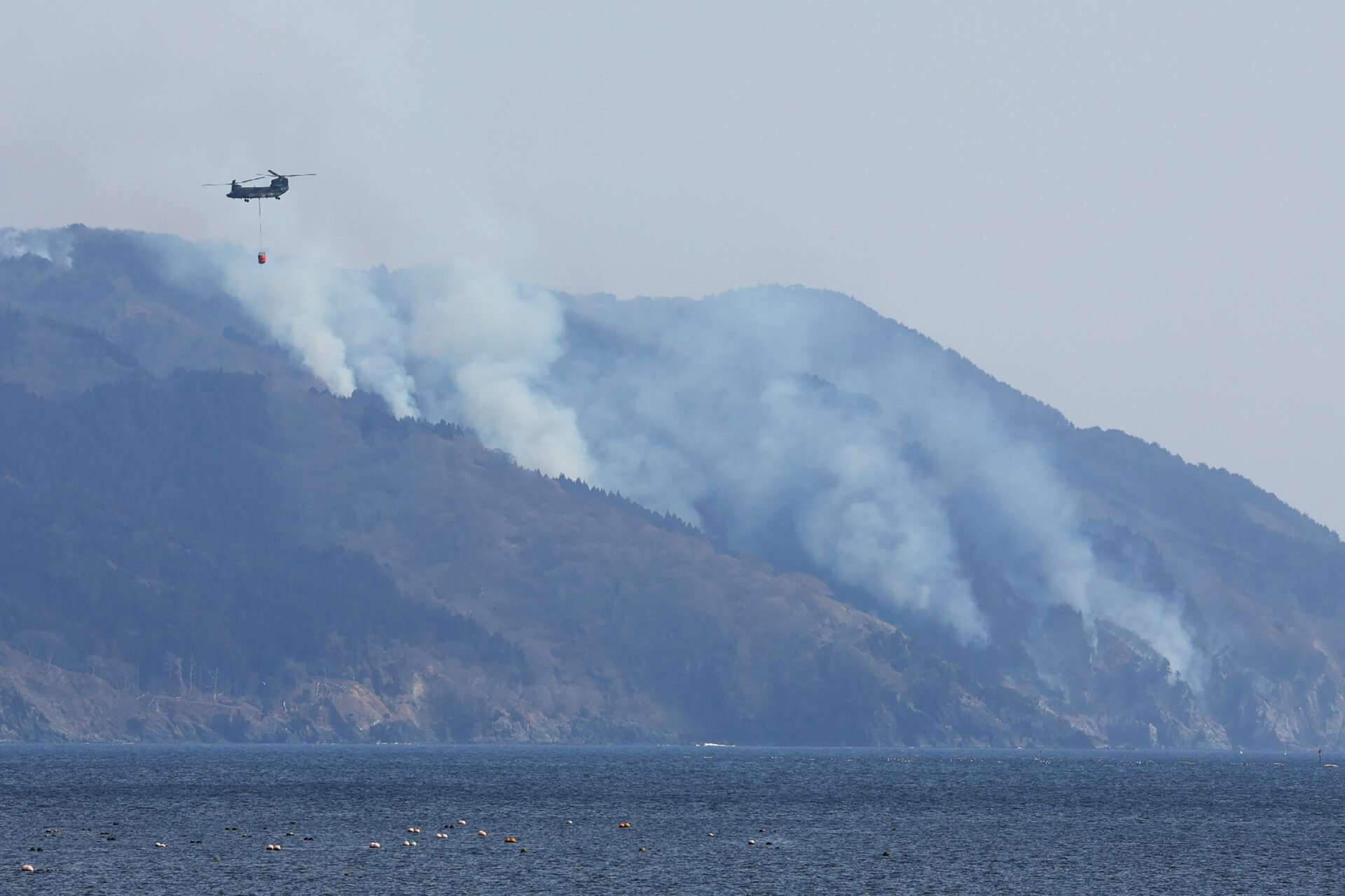 JAPAN-WEATHER-FIRE-NATURE