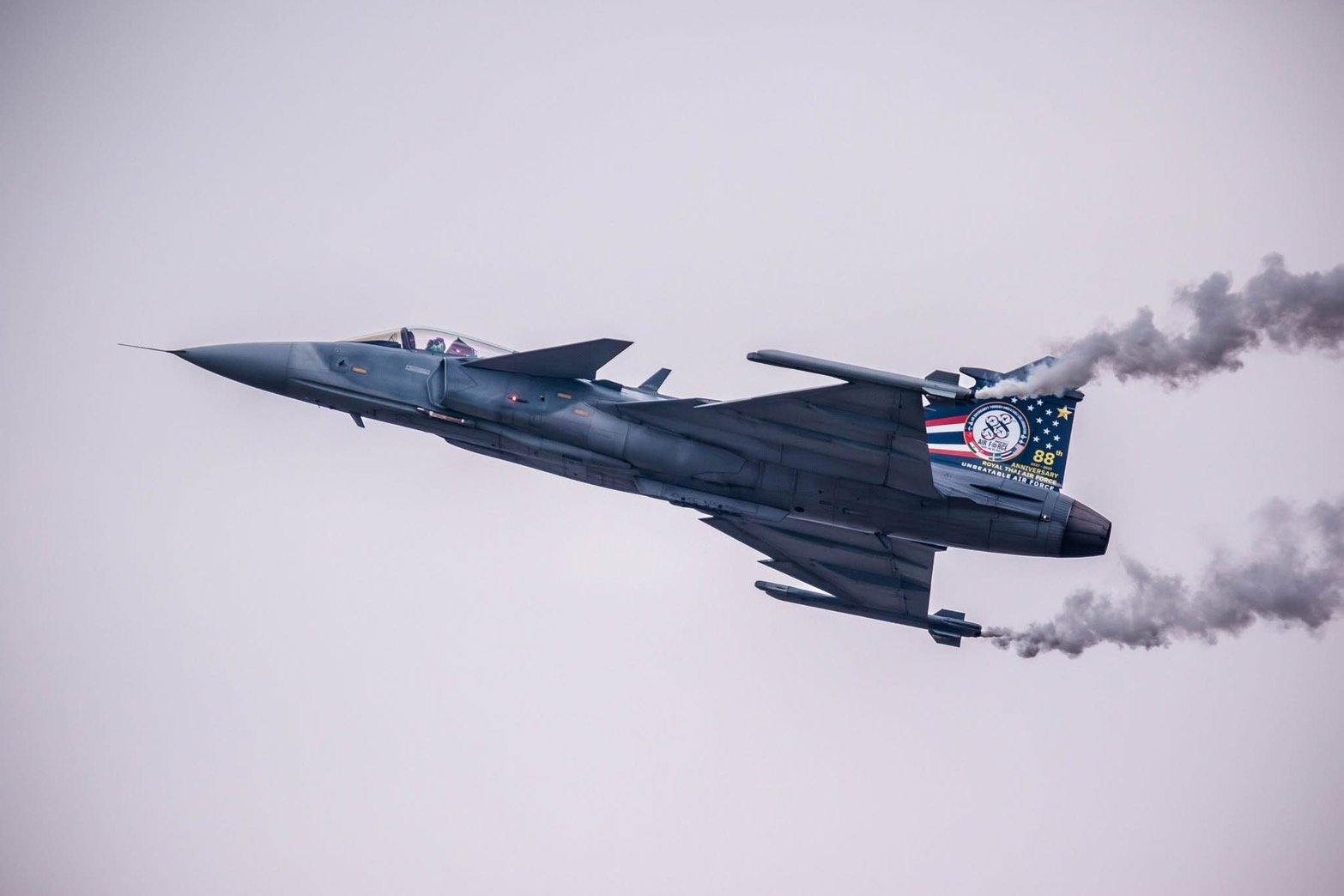 ประวัติศาสตร์จารึก! 'กริพเพน' ทำภารกิจสู้รบจริง ไทยใช้ครั้งแรกถล่มเขมร