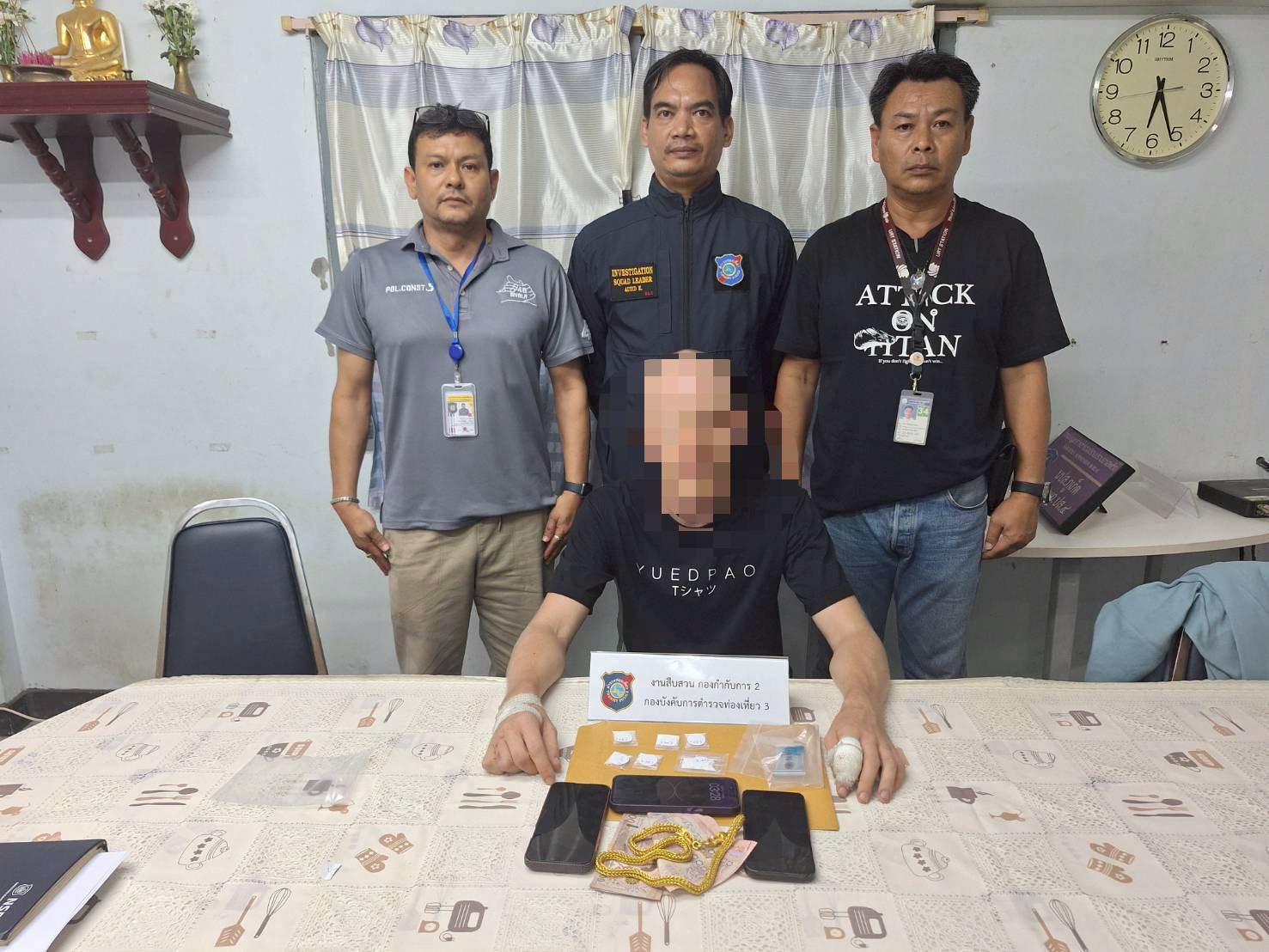 จับรัสเซียขายโคเคนออนไลน์ พกบัตร ‘ที่ปรึกษา สตช.’