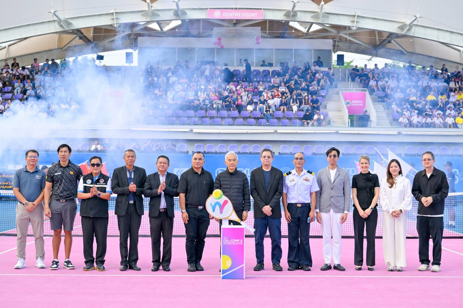 เทนนิส’แคล-คอมพ์’ ต่างชาติร่วมล่าแชมป์ ปลุกเศรษฐกิจหัวหินคึกคัก