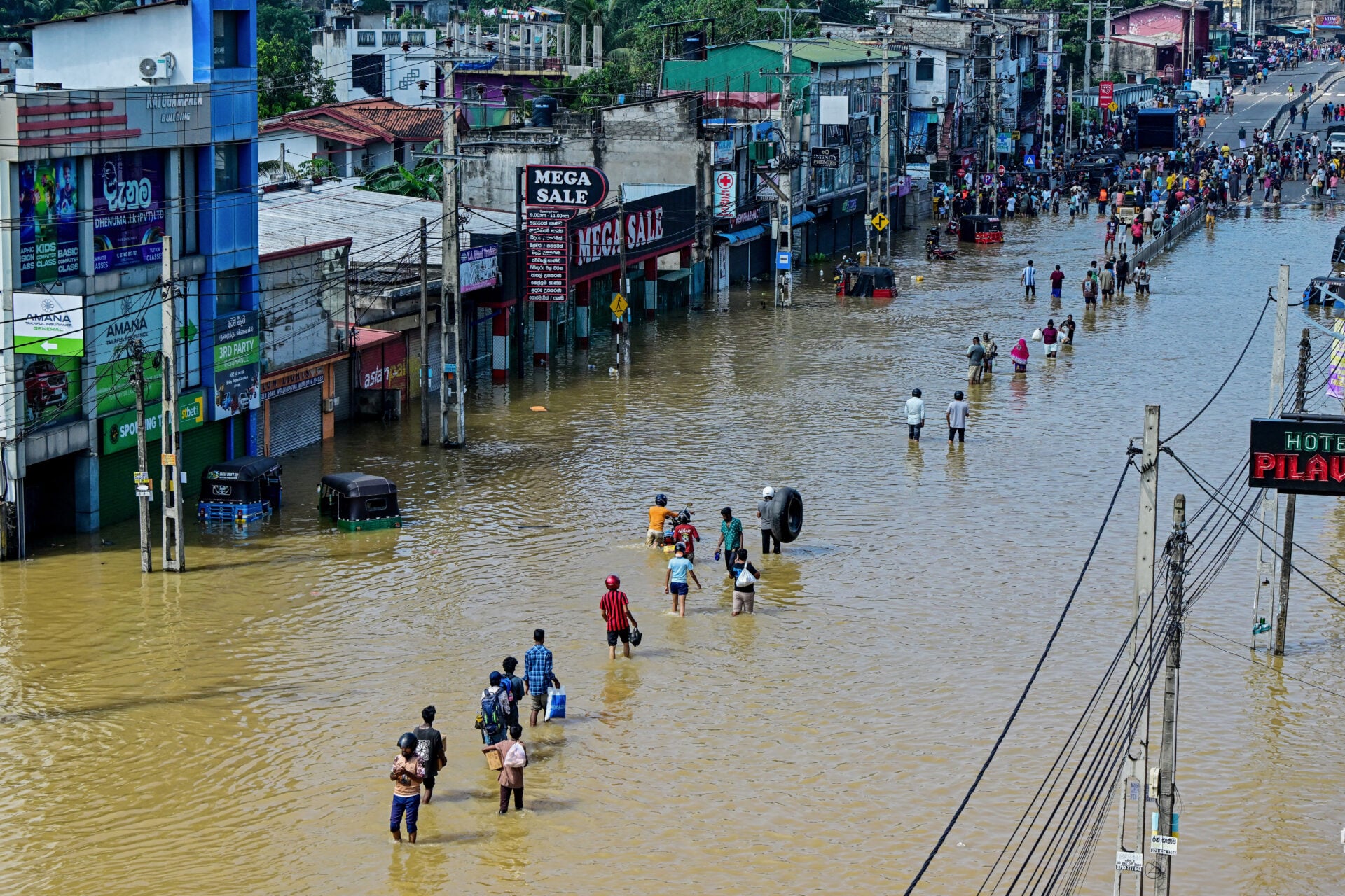 SRI LANKA-WEATHER-FLOOD