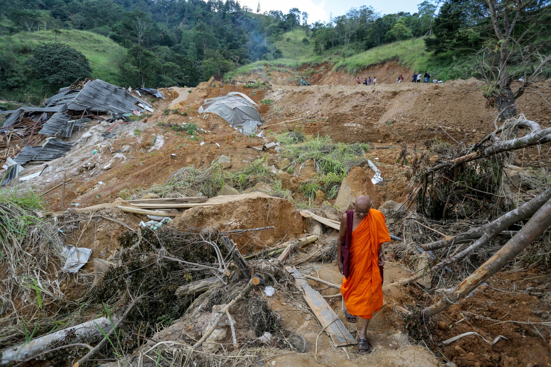 SRI LANKA-WEATHER-CLIMATE-FLOOD-LANDSLIDE