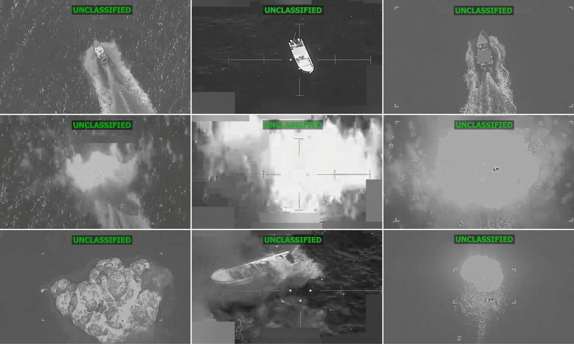 US strikes on alleged drug-smuggling vessels