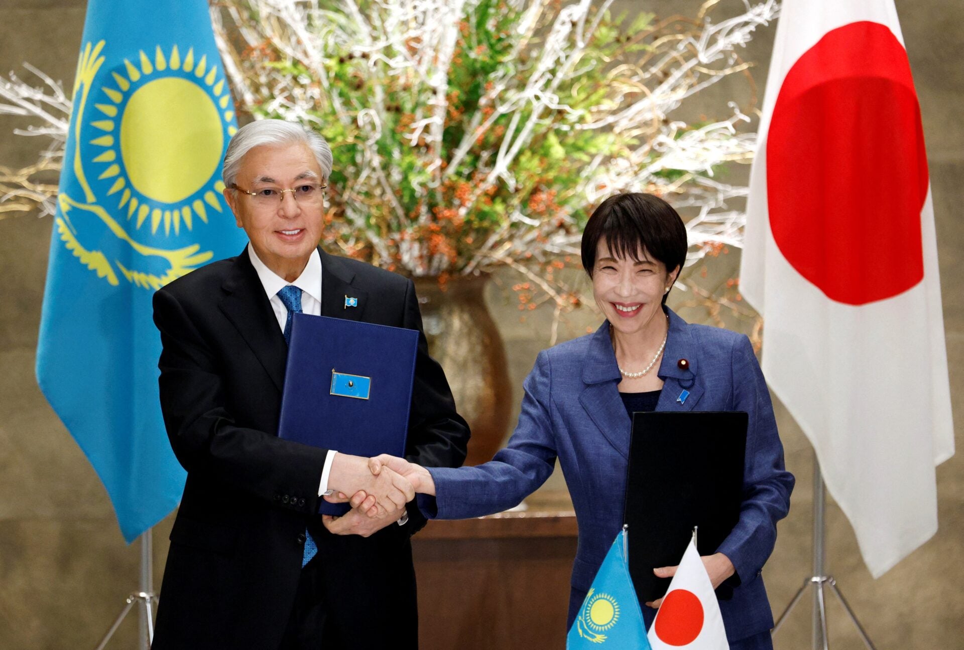 JAPAN-KAZAKHSTAN-DIPLOMACY
