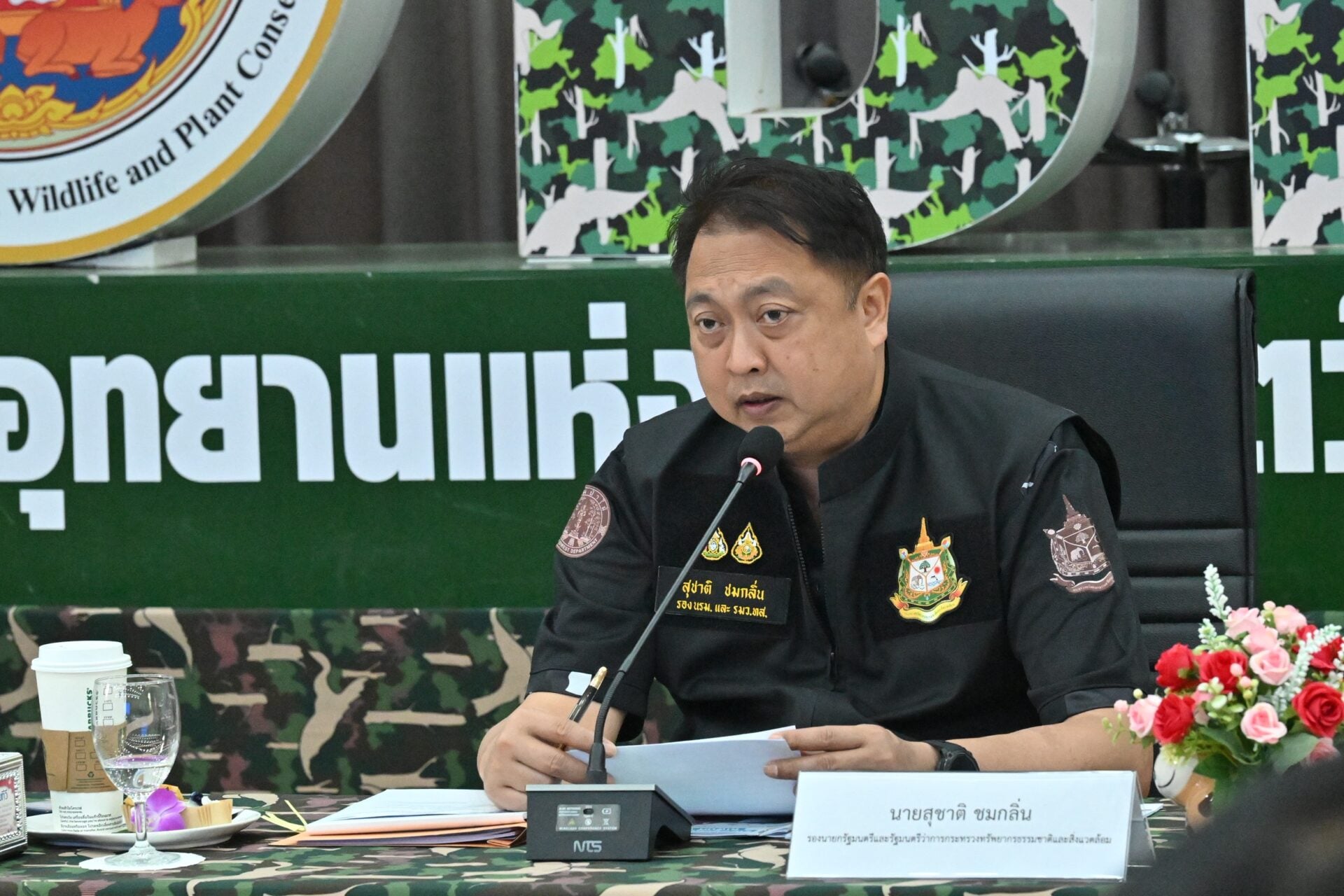 “สุชาติ รมว.ทส.” เดินหน้าคุมเข้มไฟป่า–หมอกควัน รับฟังทุกภาคส่วน เร่งลด PM2.5 ชี้แนวโน้มดีขึ้นต่อเนื่อง แต่ยังเฝ้าระวังพื้นที่เสี่ยงสูง