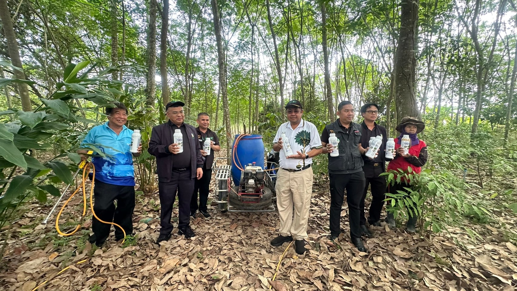 กยท.ตอบโจทย์แก้ปัญหาปุ๋ยเคมีแพง  ดัน”น้ำนมดิบ”เตรียมพัฒนาสู่”ปุ๋ยอินทรีย์น้ำ”