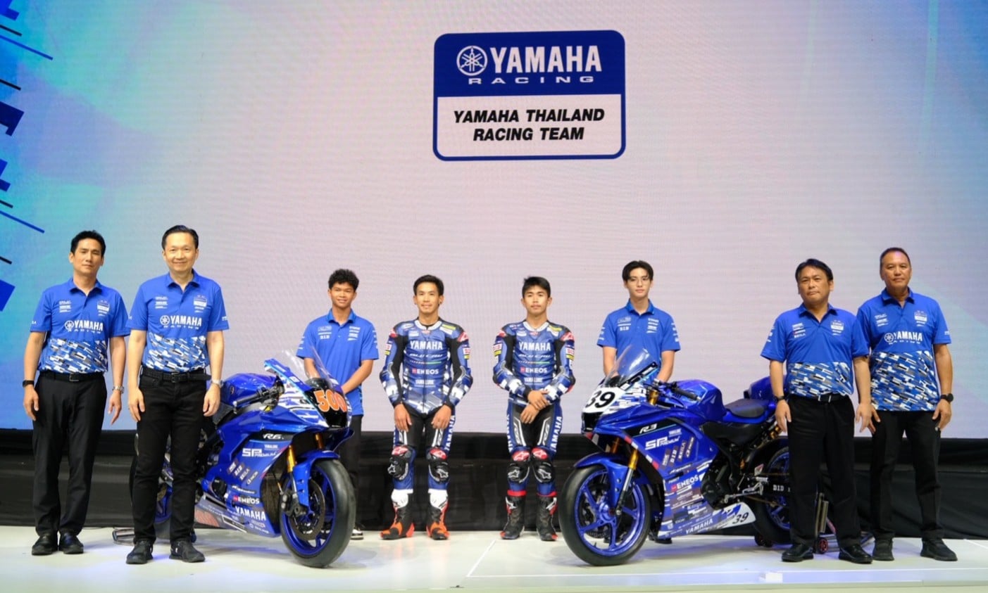 ‘ยามาฮ่าไทยแลนด์’ล่าแชมป์เอเชียสมัย8 ส่ง’ตี-ไอเดีย’ลุยARRC2026 ดันดาวรุ่งลุยAsia-Pacific