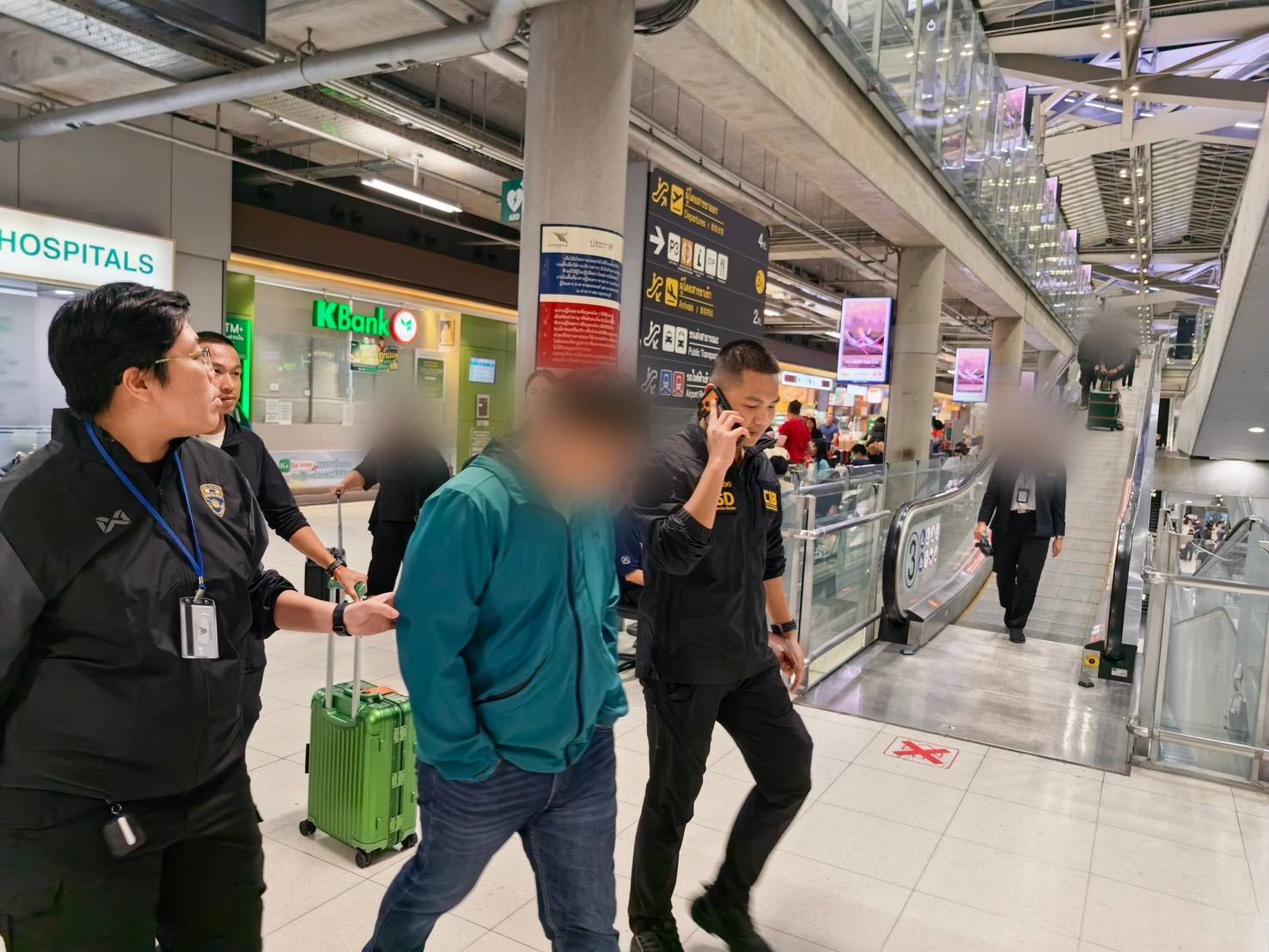 รวบขาใหญ่ยากูซ่าคาสนามบิน หลอกโอนเงินกว่า 200 ล้านบาท ก่อนหน