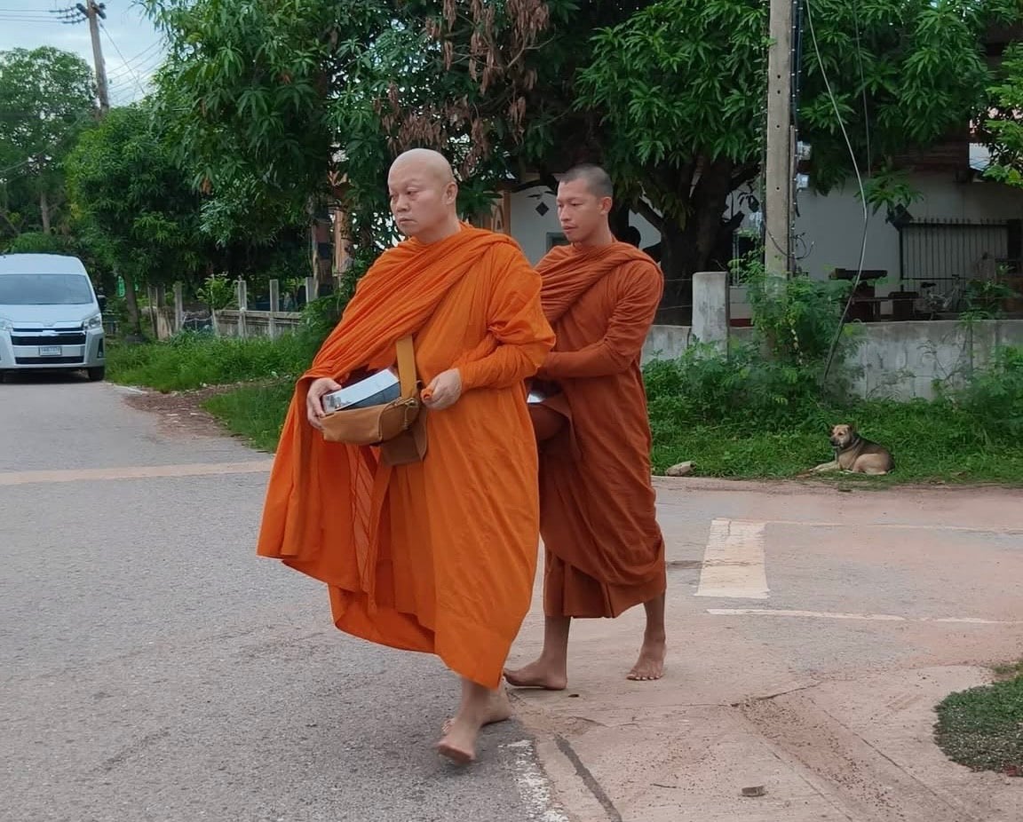 ‘แม่ทัพกุ้ง’ อุปสมบท ได้รับฉายา ‘พระบุญสิน โชติปัญโญ’ ตั้งใจ