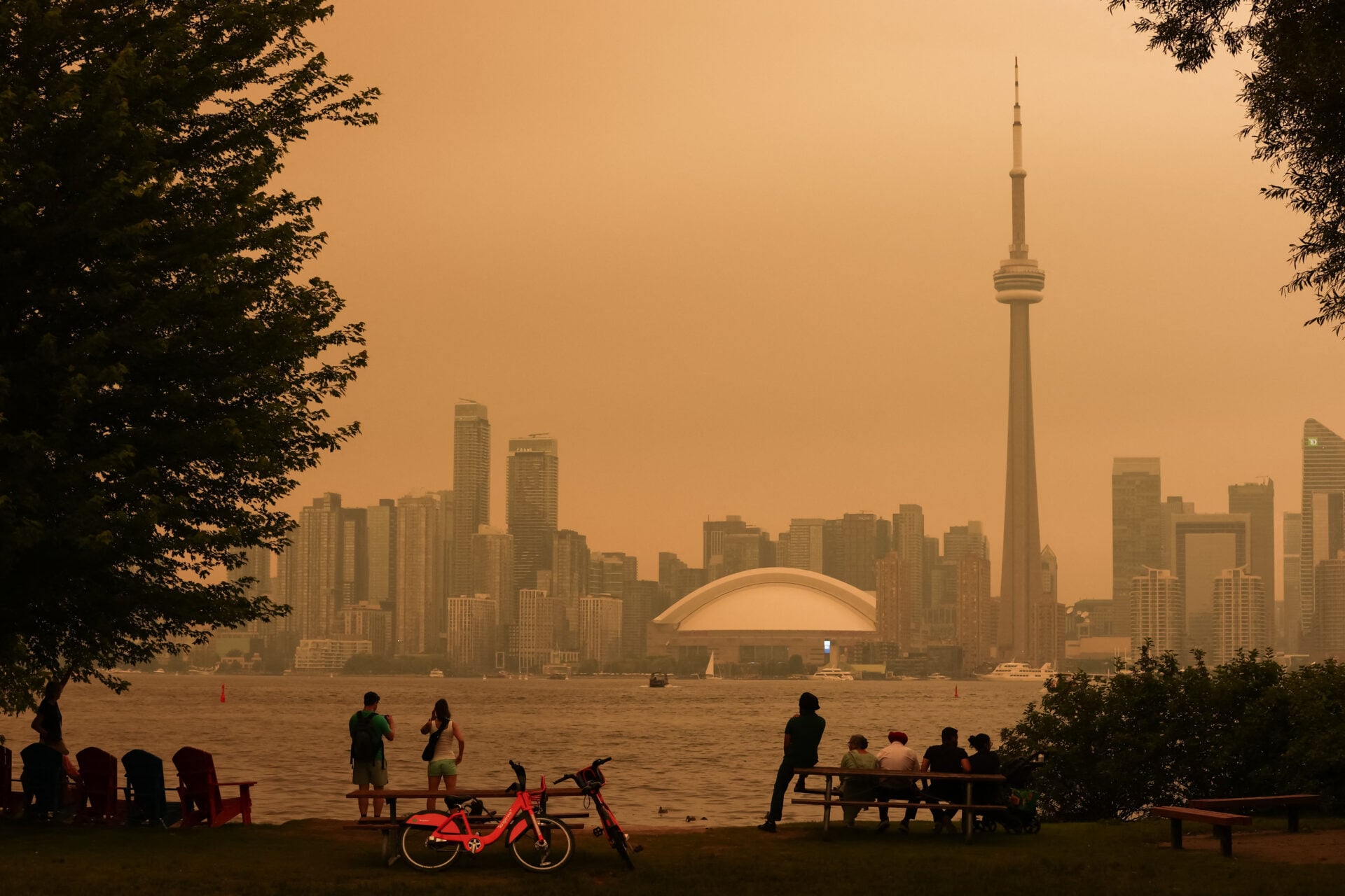 CANADA-ENVIRONMENT-FIRES-AIR QUALITY