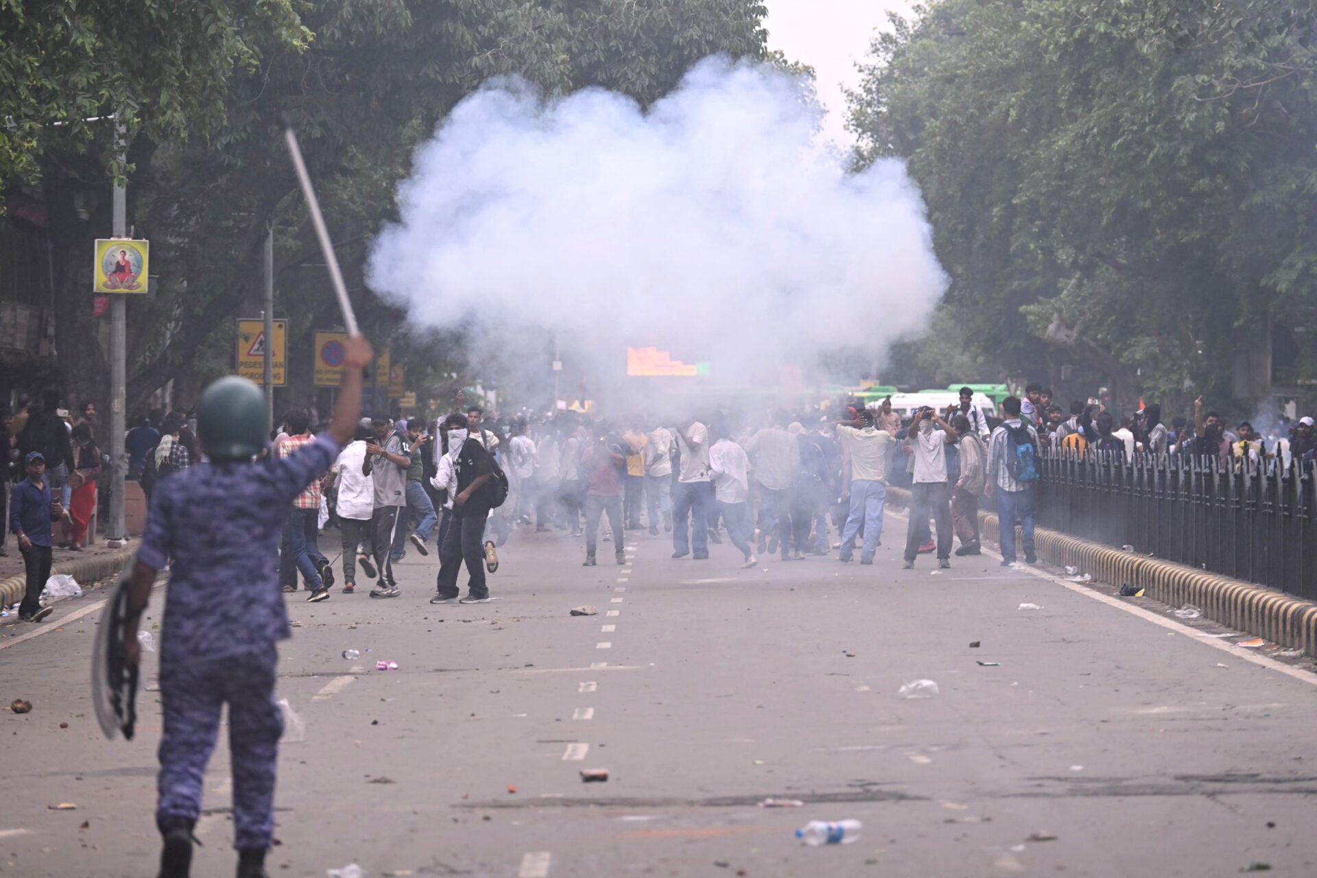 INDIA-POLITICS-EDUCATION-PROTEST