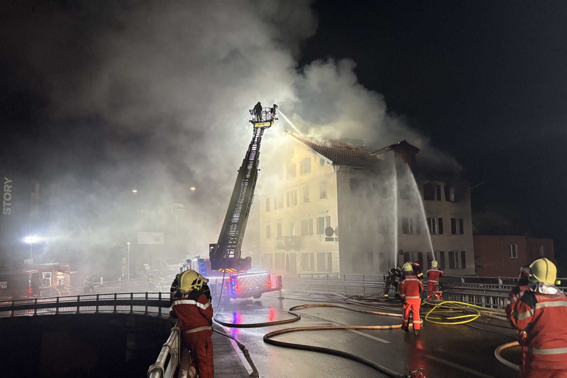 SWITZERLAND-FIRE