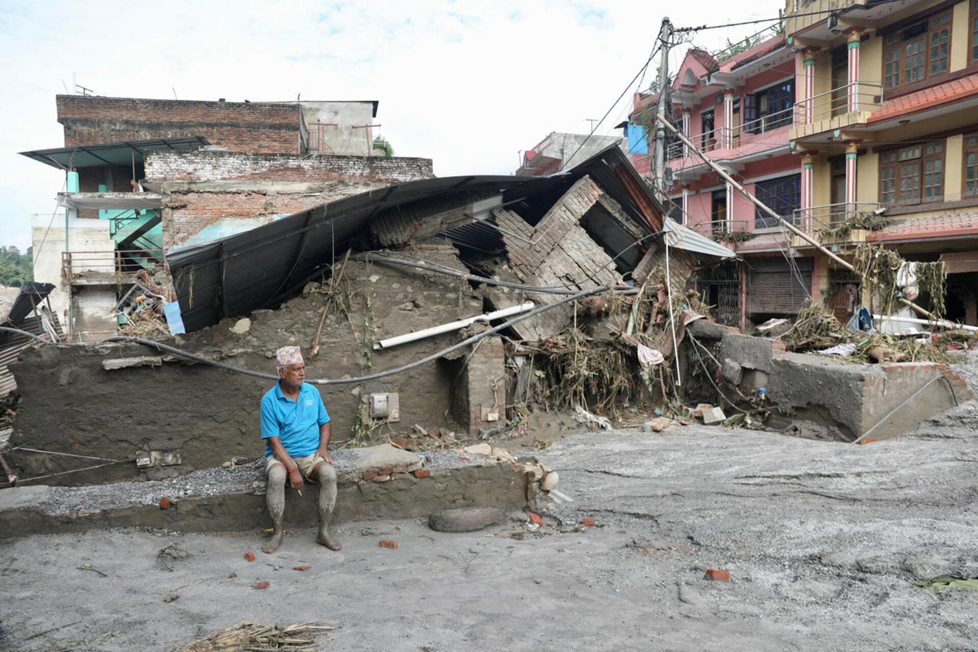 NEPAL-WEATHER-LANDSLIDE-FLOODS