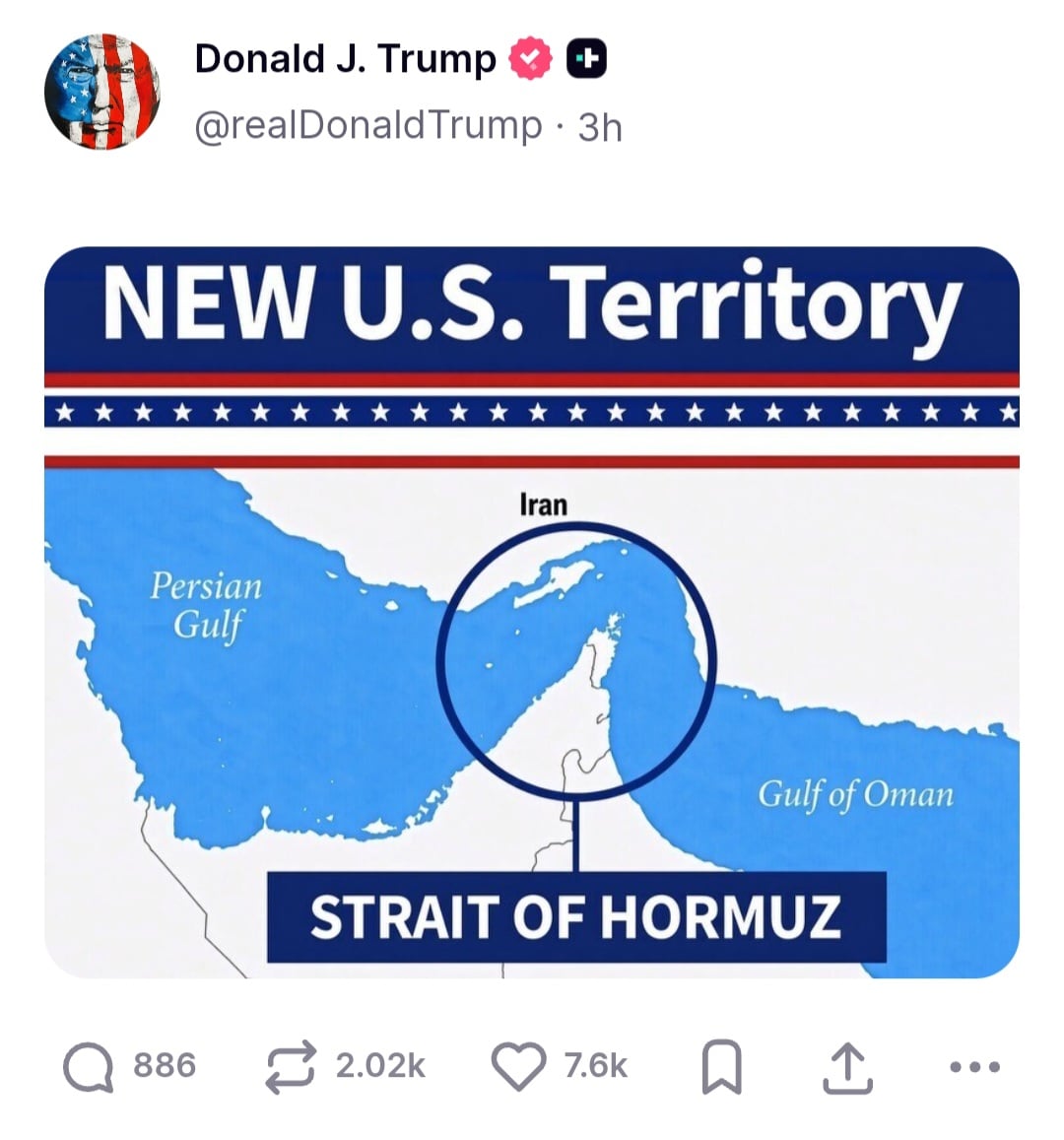 TRUTH SOCIAL @realDonaldTrump