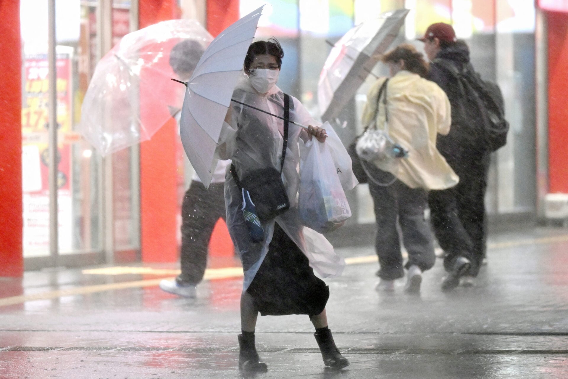 JAPAN-WEATHER-TYPHOON