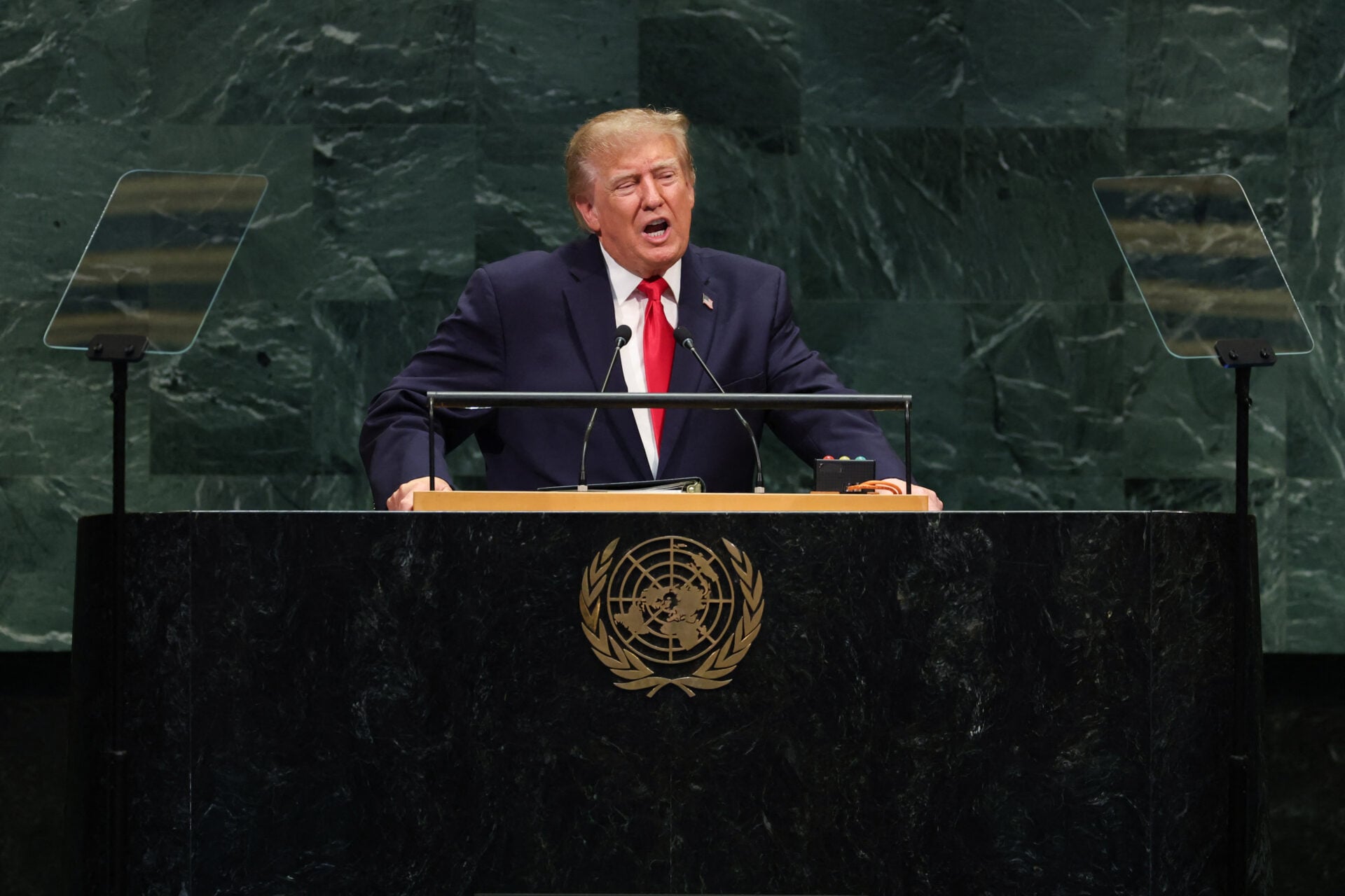 Donald Trumps speech before UN General Assembly